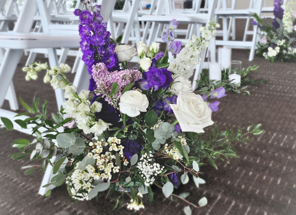 Wedding Aisle Flowers